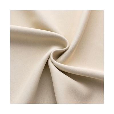 China High Grade Monochromatic Curtain Dustproof Simple Modern Polyester Insulated for sale