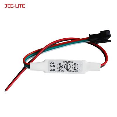 China 2021 Voucher Price 5V 12V 24V WS2811 WS2812B Pixel Led Strip Lighting Rheostat RF Light Mini 3 Touch Dimmer for sale