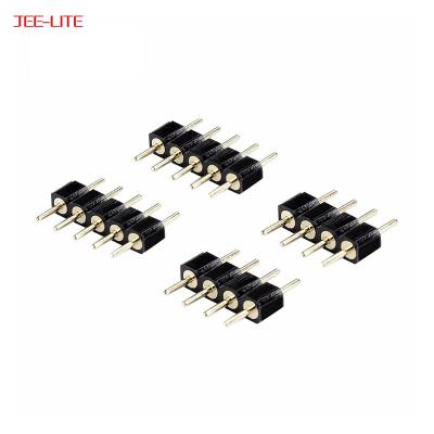 China 12mm 5 Pin Needle 5050 RGBW Led Strip Free Solder Connector JM-5PN for sale