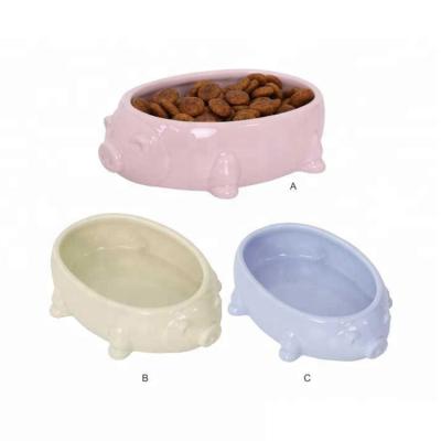 China Sustainable Dog Cat Food Ceramic Bowl from Hangzhou Tianyuan Pet Products Factory for sale