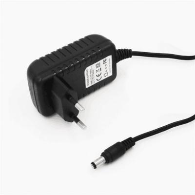 China Wholesale US Plug 12V 2A 24V 1A 24W AC Adapter Wall Charger Waterproof Mount Switching PSU DC 5521MM Power Supply. KC-EU-0055 for sale