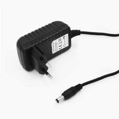 China Power Supply Eu Socket Ac/Dc Switching Wall Charger 220V Universal Transformer Led Driver 12V 1A DC Power Adapter KC-EU-0052 from Europe for sale