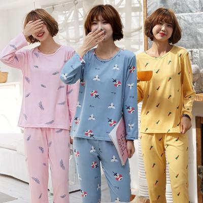 China Style breathable warm ladies with round neck and long sleeves for beautiful border spring and autumn new products clothing wholesale p for sale