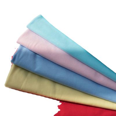 China Plain 100% Cotton Jersey Fabric Tear-Resistant Cotton Jersey Knit Fabric For Garment Stretch Cotton Jersey Fabric Rolls for sale