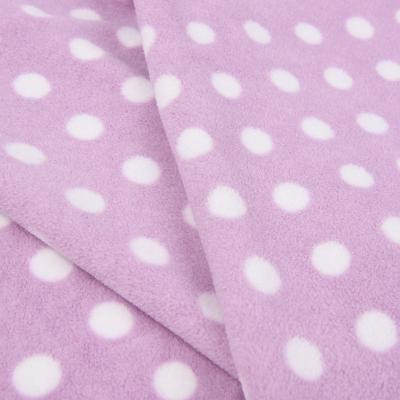 China Custom Printed Anti-Static Printed Fancy Design Products Fleece Fabric 100% Polyester Printed Fleece for Blanket and Garment for sale