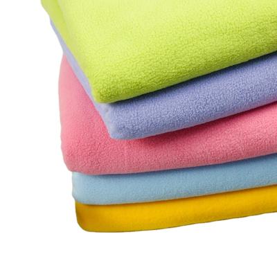 China Anti-pilling One Side Brushed 100%Polyester Fleece Antistatic Fleece Fabric for sale