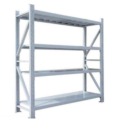 China Simple Operation And Long Life Assembly 5 Layer Steel Light Duty Warehouse Storage Boltless Corner Shelf Industrial Rack for sale