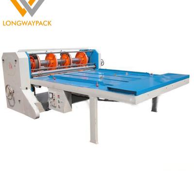 China Manual operate Semi-automatic corner-cutting slotting creasing machine Manual operate Semi-automatic corner-cutting slotting creasing machine for sale