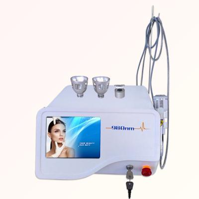 China Professional Vascular Veins Removal Machine Facial Massager 980nm Laser Blood Vessel Removal / Salon Spider Vein Removal for sale