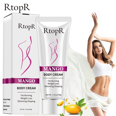 China RtopR Mango Body Slimming Weight Loss Body Cream Health Body Diet Promote Fat Burn Cellulite Slimming Body Slimming Cream for sale