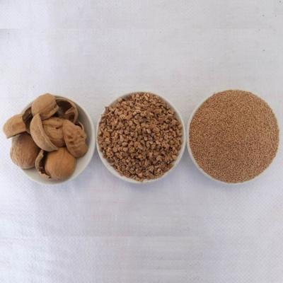 China Good Quality  Factory Price 8#-18# crushed walnut shells powder for polishing for sale