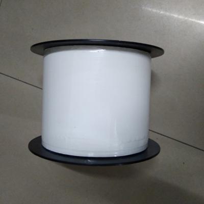 China White color 10MM X 12,000M White marking tape for indent marking machine (HDPE jacket- Optical fiber cable) for sale