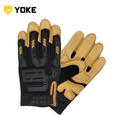 China Hot Selling Anti-vibration Military Army Gloves Full Finger Yoke Fingers Army Gloves Safety Gloves for sale