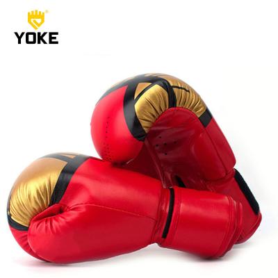 China Adults/Tackling Boxing Gloves/Muttahida Majlis-e-Amal YOKE 2019 Yokebest Quality PU Leather Adults 100pairs Training Boxing Gloves B01 for sale