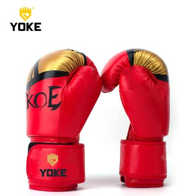 China Adults 2019 Yoke Muttahida Majlis-e-Amal Training Equipment High Quality Fight Boxing Gloves for sale