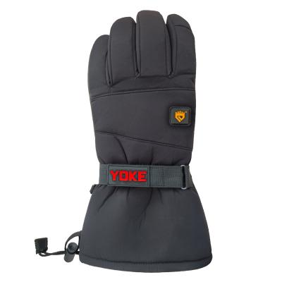 China Men Factory New Product Hand Protection Winter Ski Warm Goatskin Gloves Supplier for sale