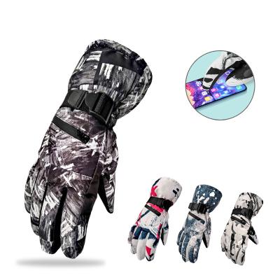 China YOKE Windproof Waterproof Ski Gloves Waterproof Sensitive Touch Screen Gloves Snowboard Winter 2020 Outdoor Full Finger Warm Working NC; GUA for sale