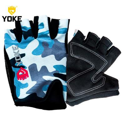 China YOKE Sport Outdoor Riding Motorcycle Comfortable Racing Glove Half Fingers for Women and Men Bike Cycling Gloves for sale