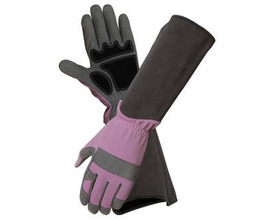 China Anti-smash YOKE Superior Goatskin Leather Work Gloves Scratched Resistant Arc Safety Work Snap Cut Gloves for sale