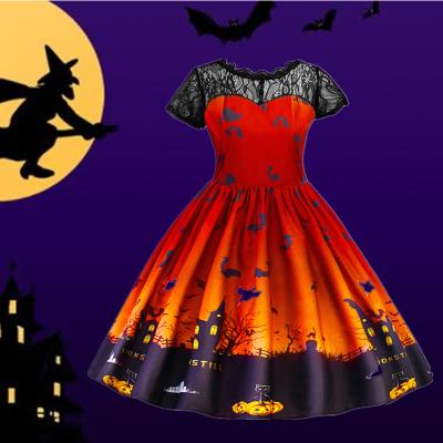 China Formal Halloween Princess Dress For Girls Carnival Cosplay Costume Children Fancy Dress Up Kids 4 5 6 7 8 9 10 Years Old Christmas Clothes for sale