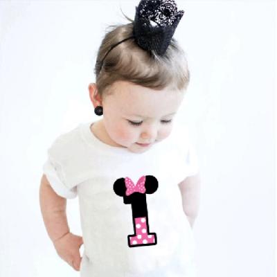 China Shortly Baby 1-4 Year Old Bow Tie Short Sleeve Party Costume Shirt T-Shirt for sale