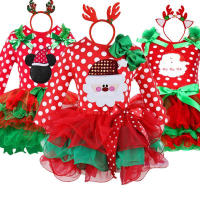 China Cute Santa Claus Fancy Cosplay Party Dress Christmas Toddler Babies Up Christmas New Year Kids Children Costume 2 3 4 5 6 Years Old for sale