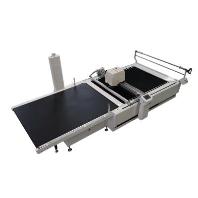 China Universal Cloth Cutting Machine Roll Zund Cloth Slitter Automatic Cotton Cloth Cutting Waste With High Precision for sale