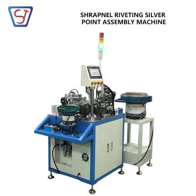 China Silver Machinery Repair Shops Contact Rivet Assembly Equipment For Switch Component for sale