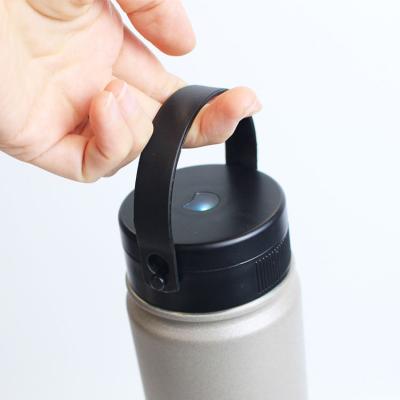 China USB Rechargeable 550ml PORTABLE Self Cleaning Stainless Steel Hot Sale UV Insulated Vacuum Insulated Water Bottle for sale