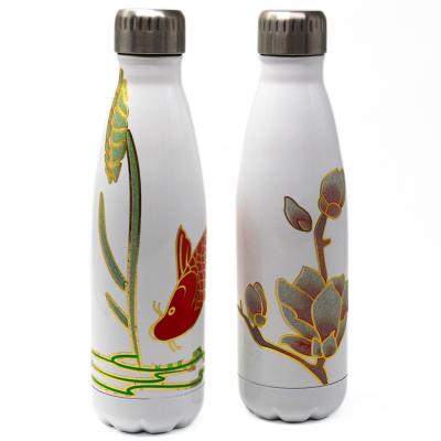 China PORTABLE Cola Bottle Stainless Steel Double Insulated Coca Shape Bottle for sale