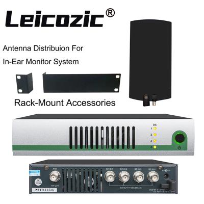 China Other Leicozic 500-950Mhz Amp+Active UHF Wireless System Antenna Power Distribution Transmitter Combiner For In Ear Monitor SR2050 IEM for sale