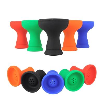 China Hot Sales Hookah Shisha Accessories Shisha Head Silicone Hookah Smoking Bowl for sale