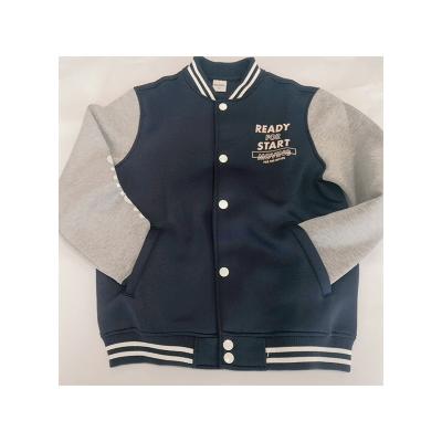 China Fashion Round Outdoor Kids Long Sleeve Jacket Custom Children's Jacket Babies Neck Sleeve Jacket for sale