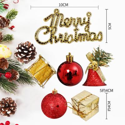 China Foam Christmas Foam Pendant Holiday Party Supplies Christmas Decoration Red Christmas Ball Pendant for sale