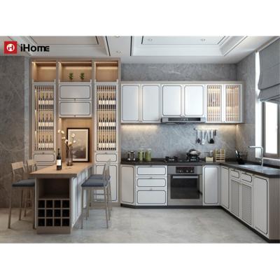 China Good Quality Durable Economic Indoor White Kitchen Cabinet Door Cabinet for sale