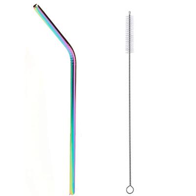 China Straight and Bent Perfect For SmoothiesTea Viable Juice-Clear Reusable Glass Straw for sale