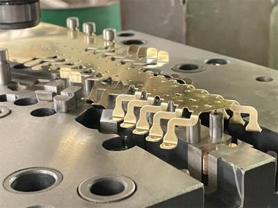 China Customized Stamping Mould Brass Metal Stamping Tooling SKD61 H13 for sale