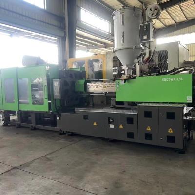 China PLC Control System Recycled Water Hydraulic Horizontal 450T 40mm Used Injection Molding Machine for sale