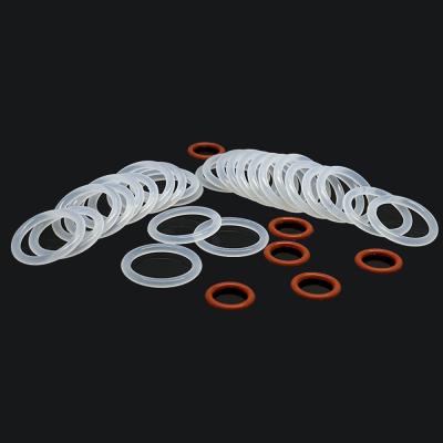 China High Temperatures Standard Custom Silicone O-Ring Seals Food FDA FKM 75 Nitrile Neooprene NBR EPDM Waterproof for sale