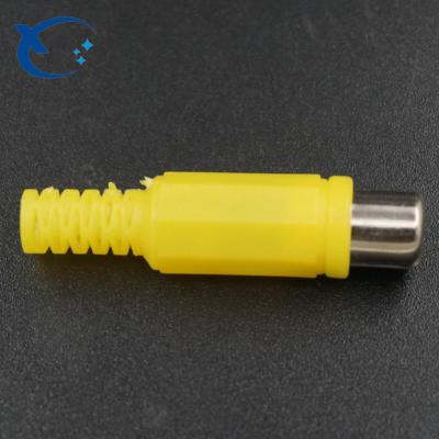 China audio & 9.5mm TV Video Yellow Plastic Female Connector for sale