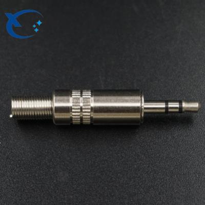 China audio & Video 3.5mm 3 Male Earphone Jack Plug Connector Soldering For Audio Pole Repair Most Earphone Jack Replacement for sale