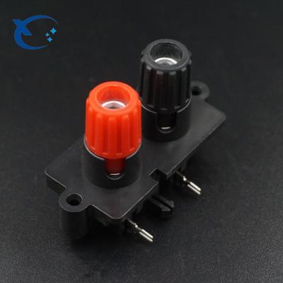 China Plastic Quality WP2 - 10A 2 Pole Push Binding Copper / Iron Well Post For Amplifier Speaker for sale