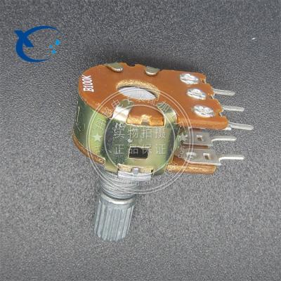 China 6PIN WH148 RK163G RK163G Stereo Rotary Potentiometer 15MM B50K B100K VOLUME CONTROLLER for sale