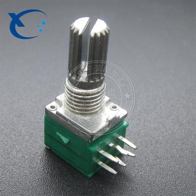 China Top097G 9mm Rotary Stereo Volume Control Linear Potentiometer 6pin RK097G for sale