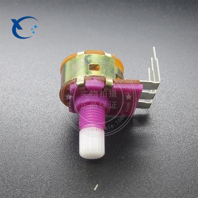 China Rotary Volume Control b500k Rotary Potentiometer Dimmer With Switch RK163NS for sale