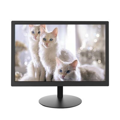 China Factory Customized Logo Uncurved 19inch HD Monitor Black LCD 1980*1080 PC Business Gaming Computer LED Desktop Monitor Cheap for sale