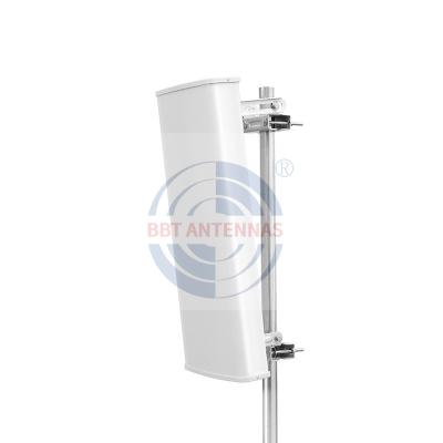 China Dual Band Mobile Wireless Solutions 4G-LTE Im3 Intermodulation Area Panel Antenna With 2 Ports for sale