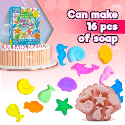 China Eductional Toys BIG BANG BEAUTY Fun Soap Bath Bomb Making Kit Educational Art Craft Set STEM Science Experiment DIY Kit Toys For Girls for sale