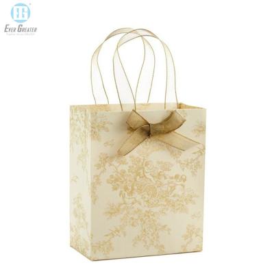 China Custom High Quality Recycled Materials Small Paper Bags Printed Logo Wholesale With 25 Years Experience And ISO CERT for sale