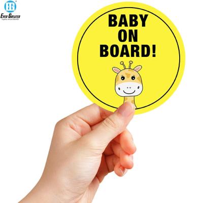 China Custom High Quality Waterproof+Eco-friendly Anime Baby on Board Vinaly with 25 Years Experience and ISO CERT for sale